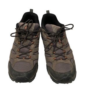 Merrell Mens Moab 2 Vent in Walnut Sz 13 Preowned Hiking Comfort